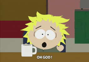 Scared Oh God GIF by South Park