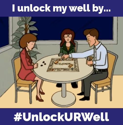 unlockurwell game animation mental health daria GIF