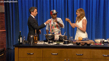 seth meyers drinking GIF by Late Night with Seth Meyers