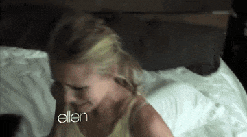 chloemiller party sloth kristen bell meltdown GIF