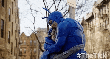 best friends hug GIF by The Tick