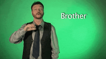 Sign Language Brother GIF by Sign with Robert