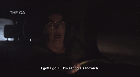 I Gotta Go Im Eating A Sandwich GIFs - Get the best GIF on GIPHY