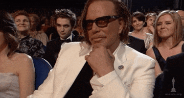 Mickey Rourke Thank You GIF by The Academy Awards