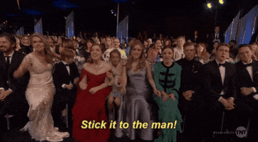 excited patriarchy GIF by SAG Awards