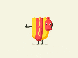 Hot Dog Ok GIF by Jonas Mosesson