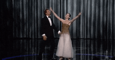 anne hathaway peace sign GIF by The Academy Awards