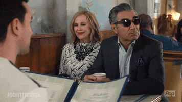 Hang Over Eugene Levy GIF by Pop TV