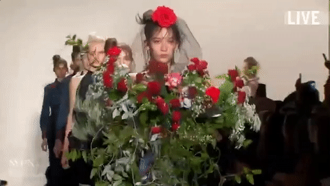 Flowers Nyfw Feb 2017 GIF by NYFW: The Shows