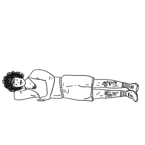 tired illustration GIF by MaggieRAPT