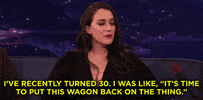 being healthy kat dennings GIF by Team Coco