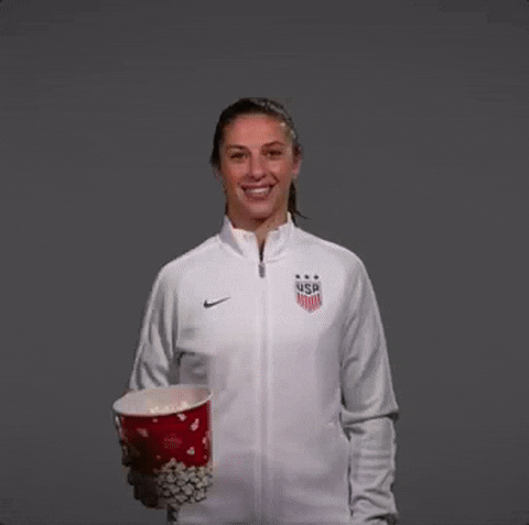 Carli Lloyd Popcorn GIF by U.S. Soccer Federation