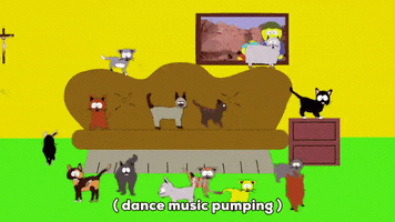 cats kitty GIF by South Park 
