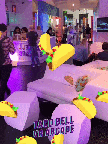 vrarcade GIF by Taco Bell VR Arcade
