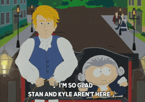 carriage talking GIF by South Park 