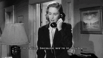calling classic film GIF by Warner Archive