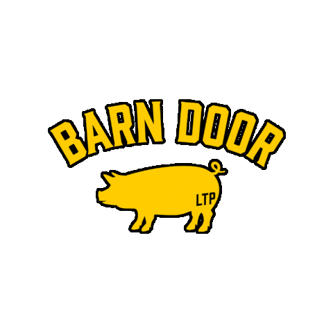 Barn Door Public House Sticker
