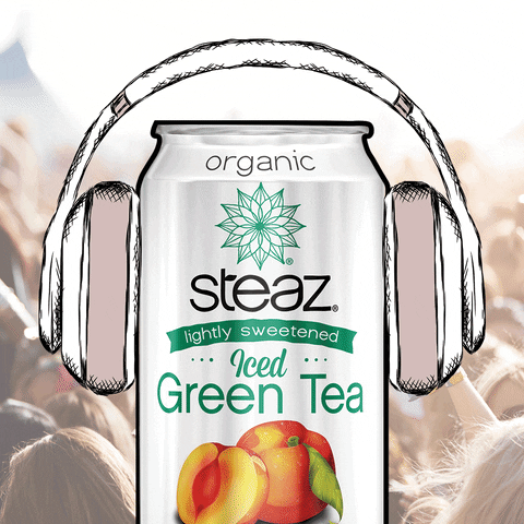 Refreshing Green Tea GIF