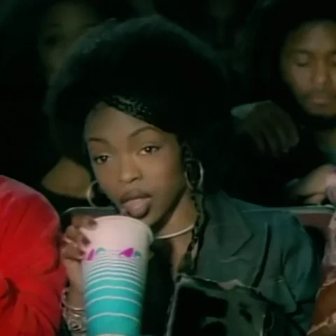 Lauryn Hill Drink GIF