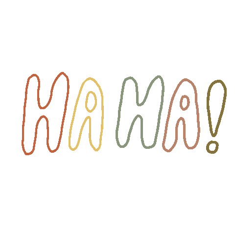 Illustration Typography Sticker