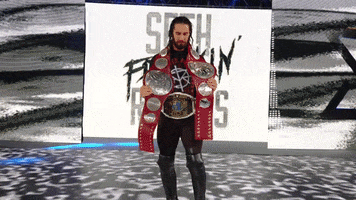 Seth Rollins Sport GIF by WWE