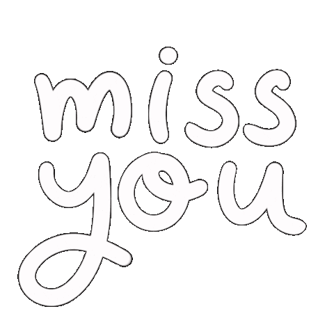 Miss You Love Sticker