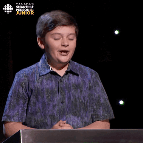 canada's smartest person kids GIF by CBC