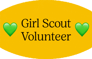 Volunteer Appreciation Love GIF by Girl Scouts