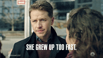 Talking Growing Up GIF by NBC