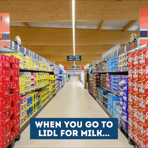 Man Milk GIF by Lidl Ireland