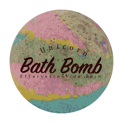 Unicorn Bath Sticker by Bathaholic