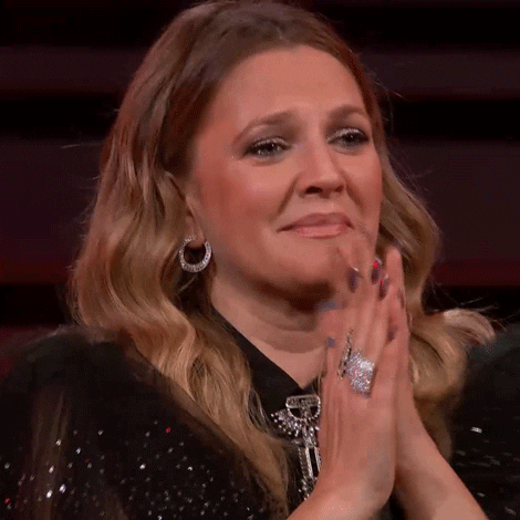 Drew Barrymore Clapping GIF by CBS