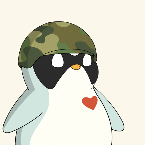 I Love You Flirting GIF by Pudgy Penguins