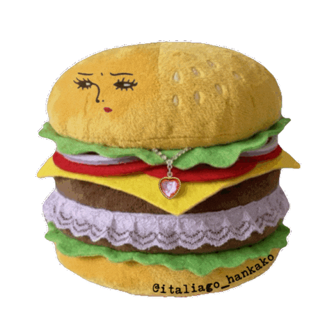 Hamburger Sticker