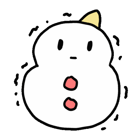 Snow Snowman Sticker