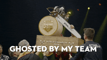 Left Alone GIF by STIHL TIMBERSPORTS®