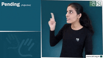 Pending Sign Language GIF by ISL Connect