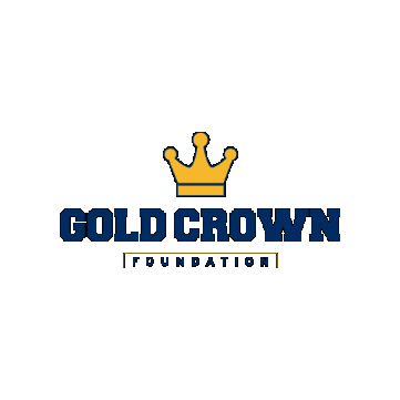Gold Crown Foundation Sticker