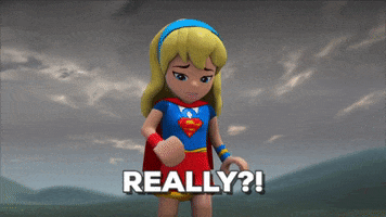 Dc Super Hero Girls What GIF by LEGO