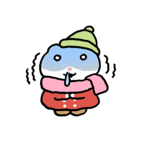 Illustration Freezing Sticker