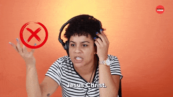 Are You Kidding Me Jesus Christ GIF by BuzzFeed