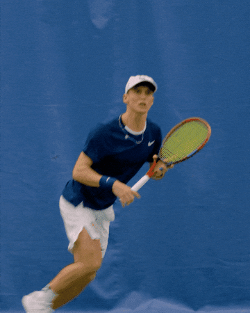 Mens Tennis GIF by Ole Miss Rebels