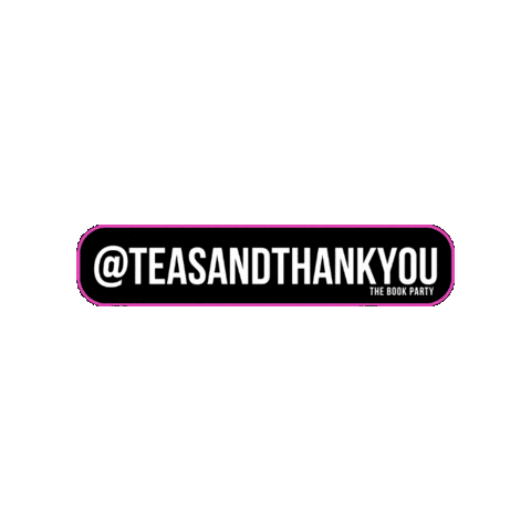 Thebookparty Sticker by Insta Book Tours