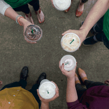 Starbucks GIF by Frappuccino - Find & Share on GIPHY