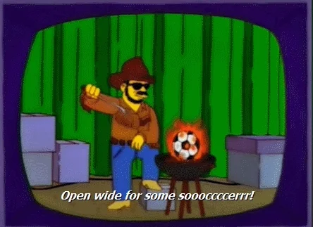 The Simpsons Soccer GIF