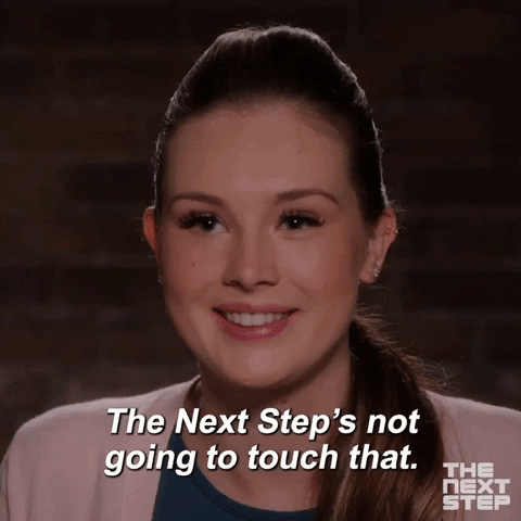 Not Touching It Season 8 GIF by THE NEXT STEP