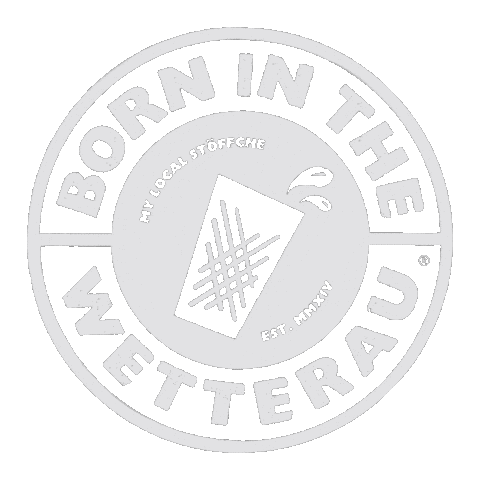 BORN IN THE WETTERAU Sticker