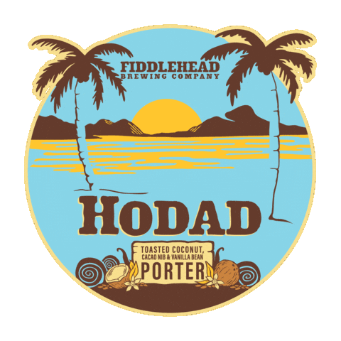 Porter Sticker by Fiddlehead Brewing Company