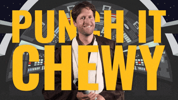 Punch It Star Wars GIF by StickerGiant