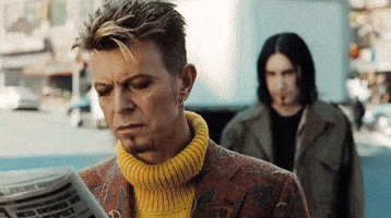 David Bowie Im Afraid Of Americans GIF